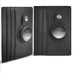 Credit Card Wallet with Built In AirTag Holder